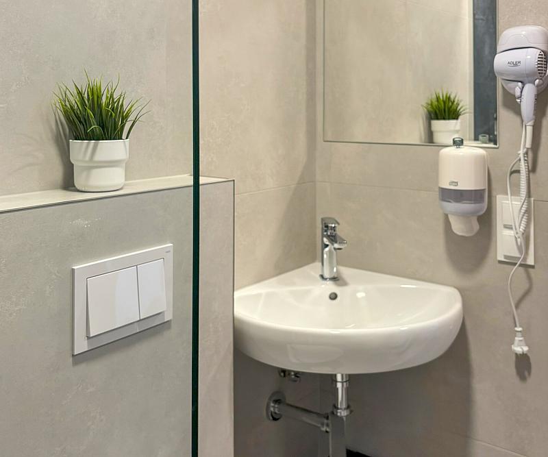 Łazienka Pokój dwuosobowy Suntel w Łebie